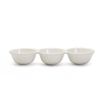 product image for Heirloom Pearl Embossed Sectional Tidibit Dish 1