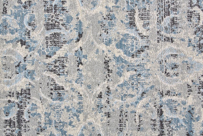 product image for Tullamore Blue and Gray Rug by BD Fine Texture Image 1 38