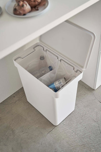 product image for tower rolling trash can 25l by yamazaki yama 5427 13 33