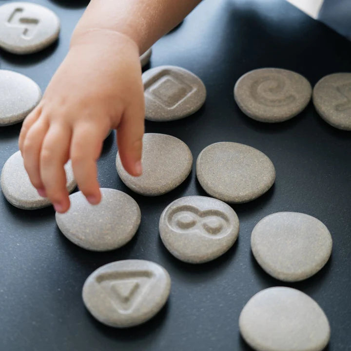 media image for tactile stone by plan toys pl 5451 11 222