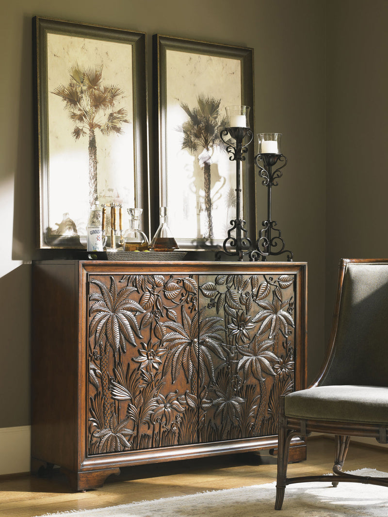 media image for balboa carved door chest by tommy bahama home 01 0545 973 6 273