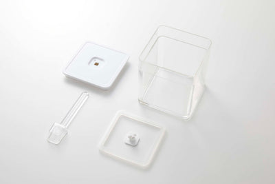 product image for tower airtight food container with spoon white by yamazaki yama 5465 3 50