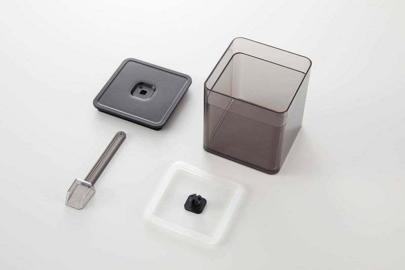 media image for tower ailltight food container with spoon black by yamazaki yama 5466 3 254