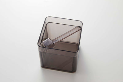 product image for tower ailltight food container with spoon black by yamazaki yama 5466 4 33
