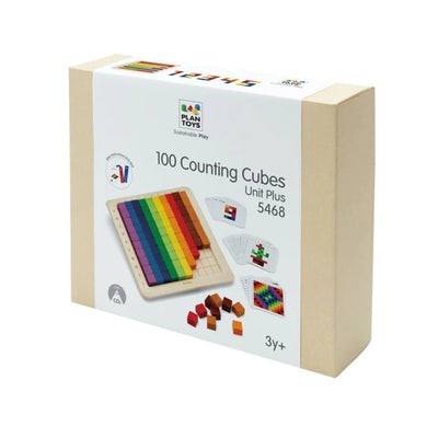product image for 100 counting cubes by plan toys pl 5468 6 57