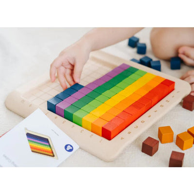 product image for 100 counting cubes by plan toys pl 5468 11 75