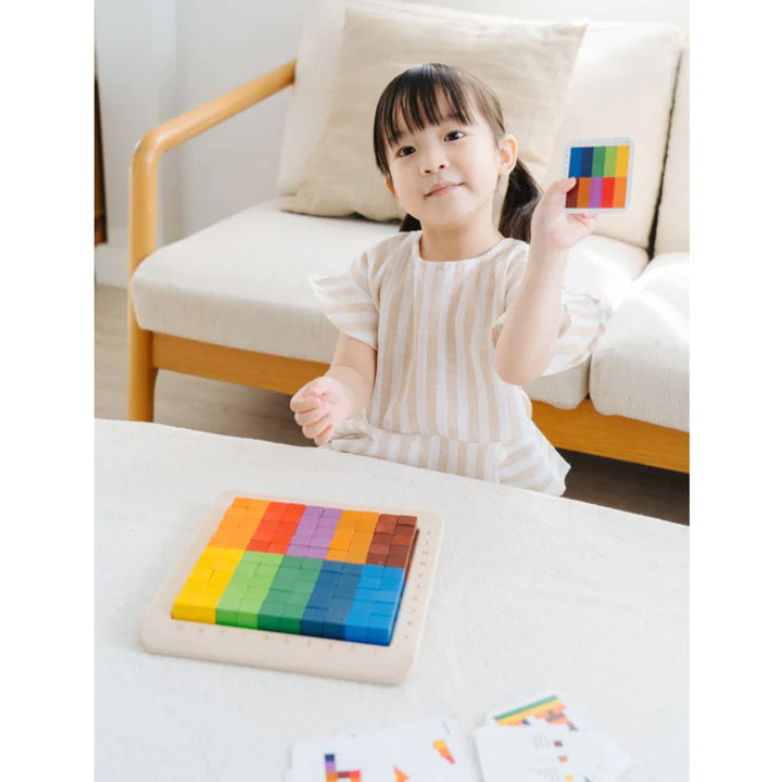 media image for 100 counting cubes by plan toys pl 5468 12 222