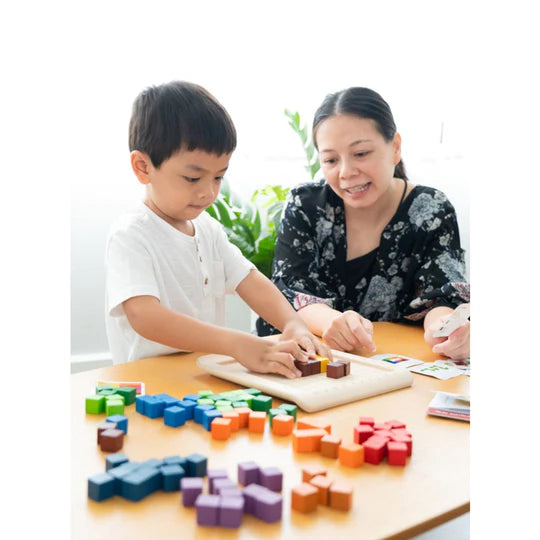 media image for 100 counting cubes by plan toys pl 5468 8 223