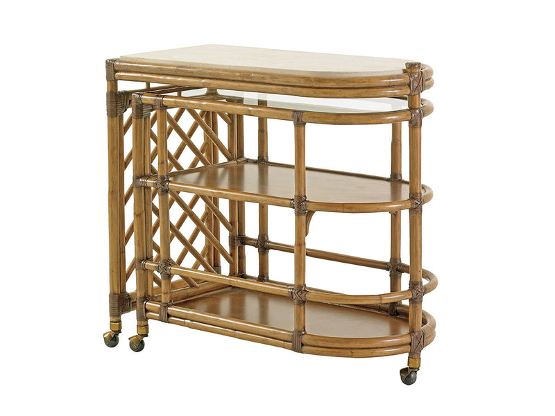 media image for cable beach bar cart by tommy bahama home 01 0558 862 3 267