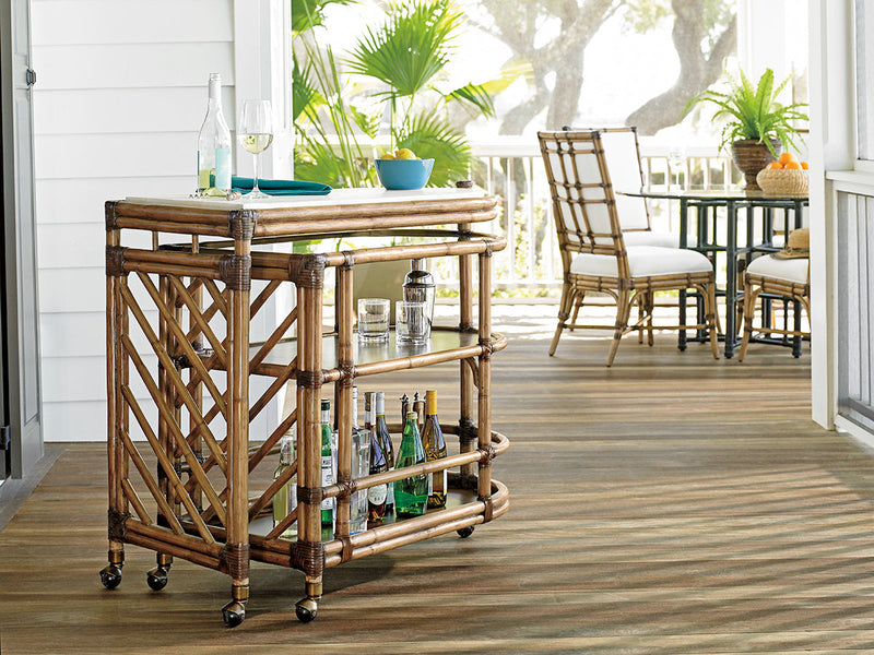 media image for cable beach bar cart by tommy bahama home 01 0558 862 9 292