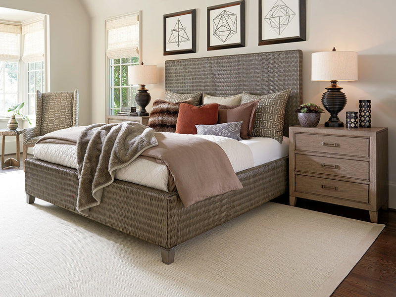 media image for driftwood isle woven platform bed by tommy bahama home 01 0562 133c 3 245
