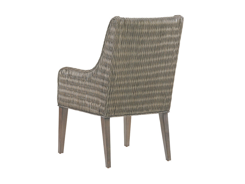 media image for brandon woven arm chair by tommy bahama home 01 0562 883 01 2 261