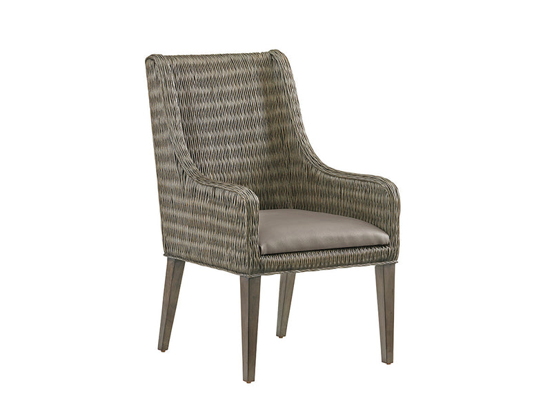 media image for brandon woven arm chair by tommy bahama home 01 0562 883 01 1 216