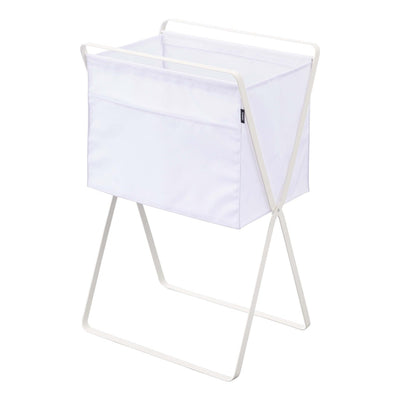 product image for tower raised folding laundry basket by yamazaki yama 5661 1 44