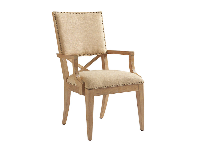 media image for alderman upholstered arm chair by tommy bahama home 01 0566 881 01 1 227