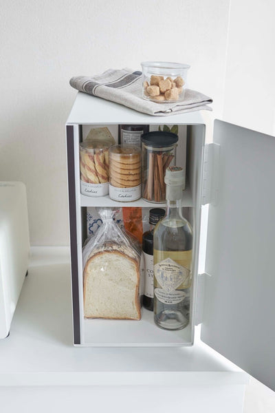 product image for tower slim breadbox by yamazaki yama 5680 7 60