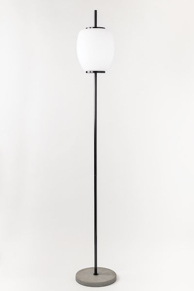 product image for bailee 1 light floor lamp by mitzi hl459401 agb 4 40