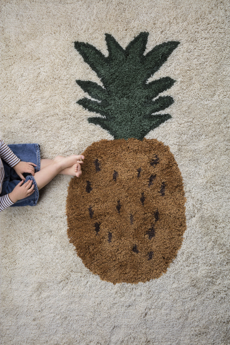 media image for Fruiticana Tufted Pineapple Rug by Ferm Living 254
