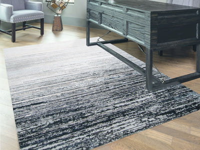 product image for Orin Black and Silver Rug by BD Fine Roomscene Image 1 28