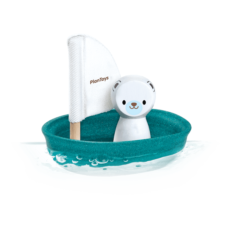 media image for sailing boat bear by plan toys 1 296