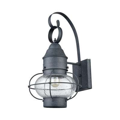 product image of Onion 1 Outdoor Sconce in Aged Zinc 51