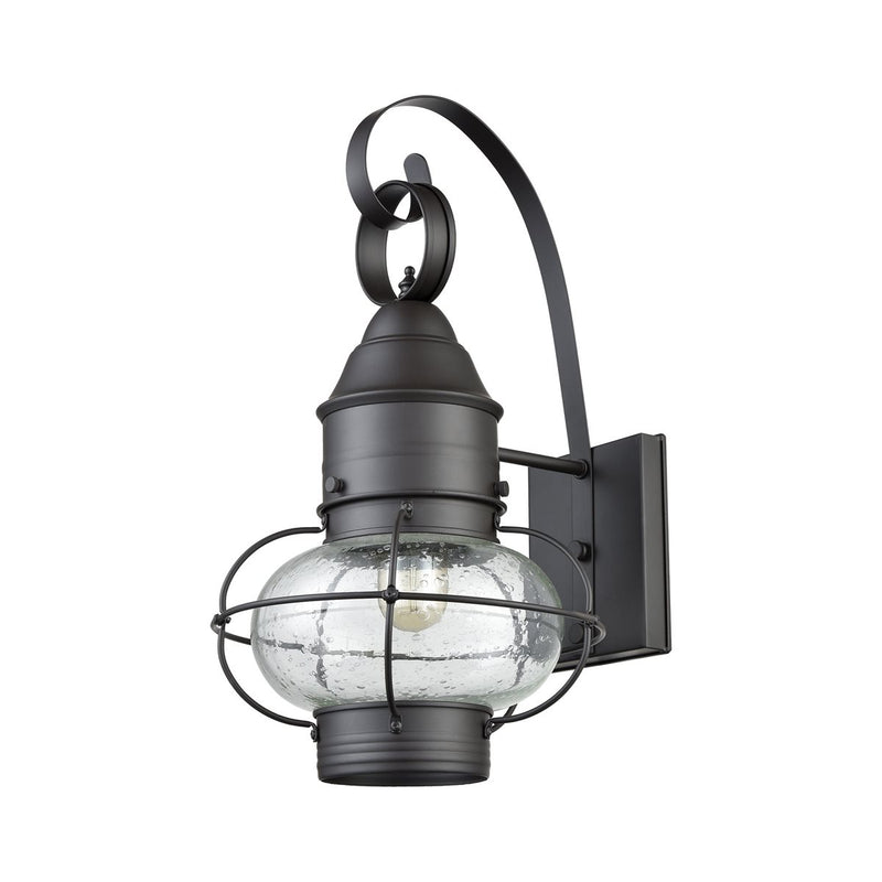 media image for Onion 1 Outdoor Sconce in Oil Rubbed Bronze 239