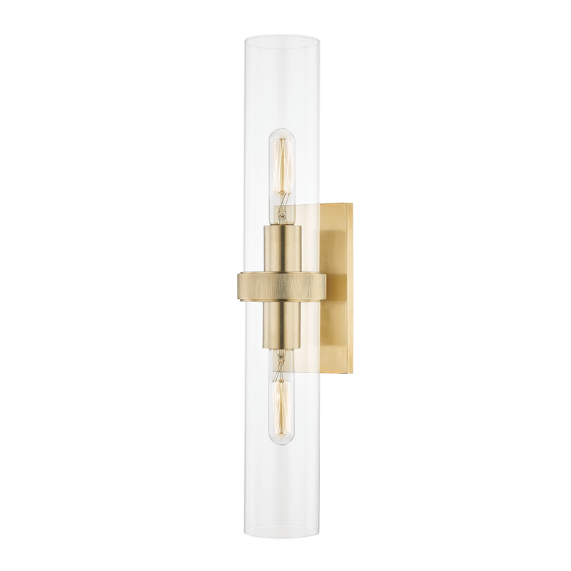 media image for briggs 2 light wall sconce by hudson valley lighting 1 252