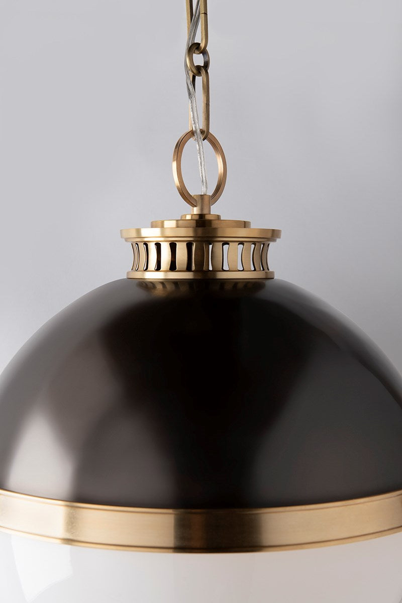 media image for latham 1 light large pendant design by hudson valley 6 269
