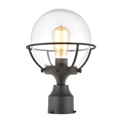 product image of girard 1 light outdoor post light by elk 57293 1 1 554