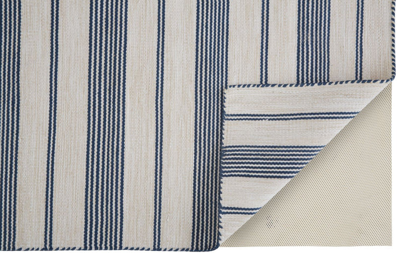 media image for Granberg Hand Woven Blue and Ivory Rug by BD Fine Fold Image 1 216
