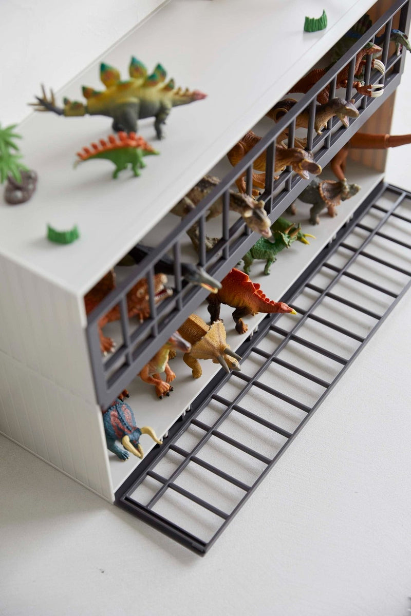 media image for tower dinosaur toy storage rack by yamazaki yama 5808 11 268