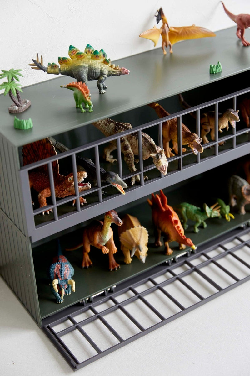 media image for tower dinosaur toy storage rack by yamazaki yama 5808 22 298