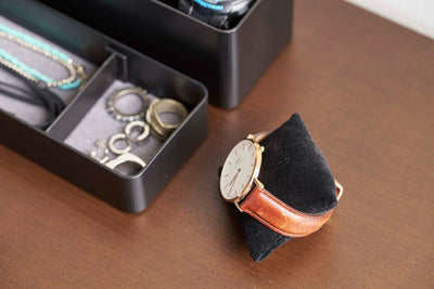 product image for rin accessory holder watch case with tray by yamazaki yama 5812 5 12