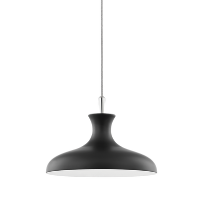 product image for cassidy 1 light small pendant by mitzi h421701s agb wh 2 21