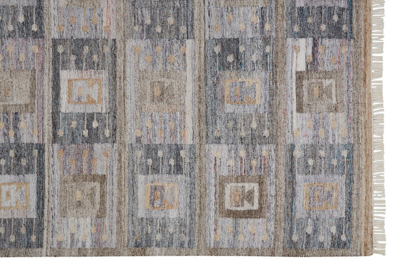 media image for Elstow Hand Woven Gray and Tan Rug by BD Fine Corner Image 1 213