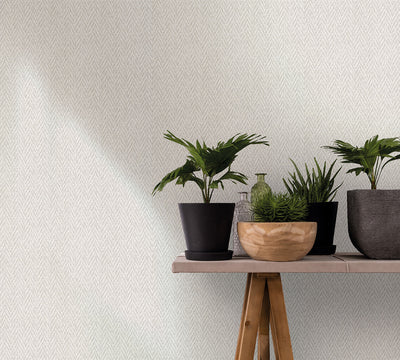 product image for Faux Sisal Vinyl Wallpaper in Braun 24