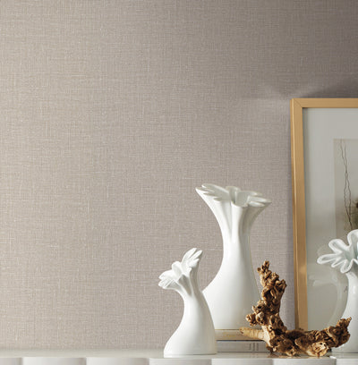 product image for Gesso Weave Wallpaper in Linen from the Handpainted Traditionals Collection by York Wallcoverings 55