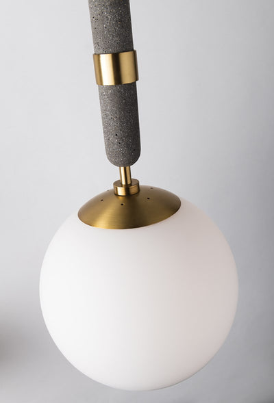 product image for brielle 1 light large pendant by mitzi h289701l agb 3 50