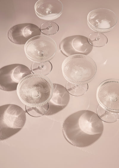 product image for Ripple Champagne Saucer - Set Of 2 by Ferm Living 46