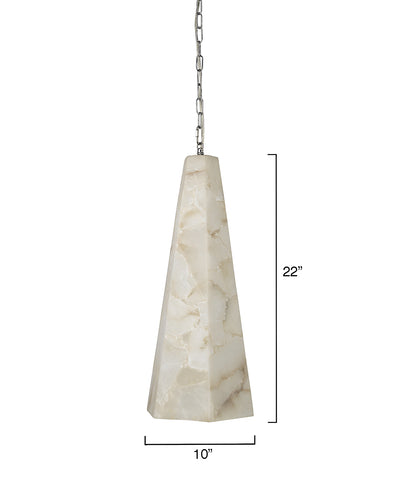 product image for Borealis Tall Hexagon Pendant design by Jamie Young 29