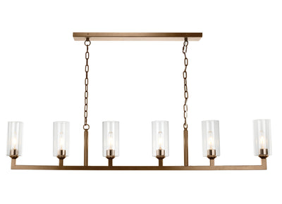 product image for Linear 6 Light Chandelier 15