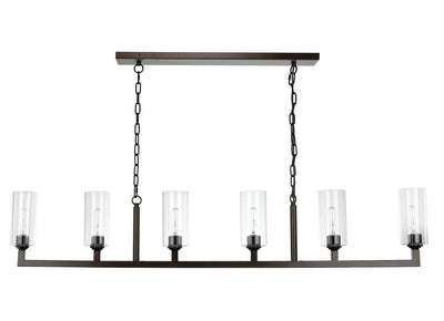 product image for Linear 6 Light Chandelier 93