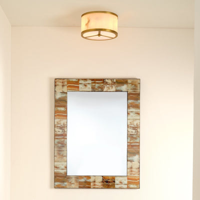 product image for upsala alabaster flush mount ceiling light by jamie young 5upsa lgal 8 50