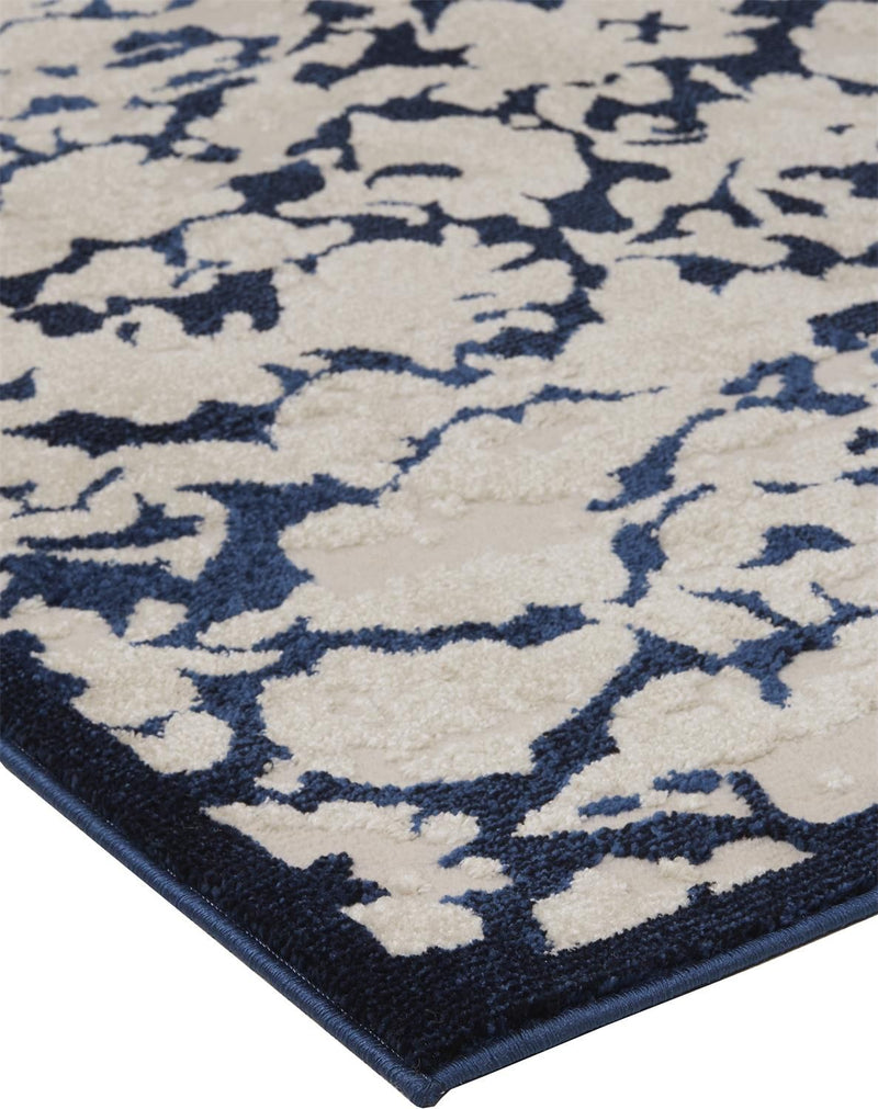 media image for Meera Ivory and Blue Rug by BD Fine Corner Image 1 28