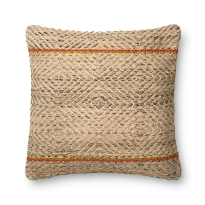 product image of Camel and Coffee Pillow by ED Ellen DeGeneres x Loloi Flatshot Image 1 589