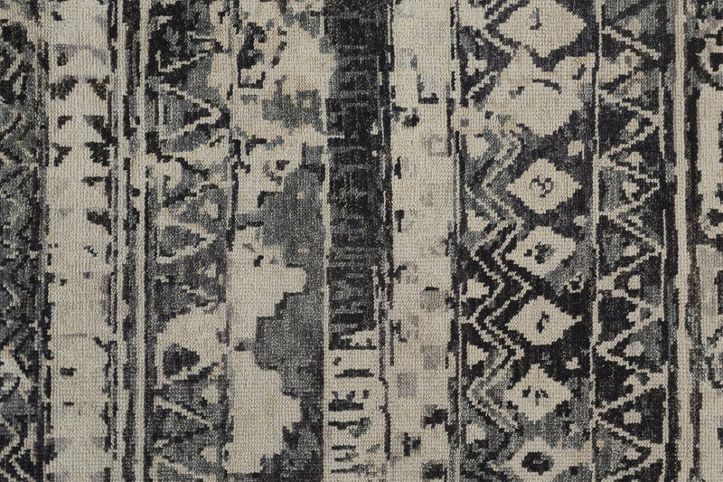 media image for Scottsdale Hand Knotted Gray and Tan Rug by BD Fine Texture Image 1 245