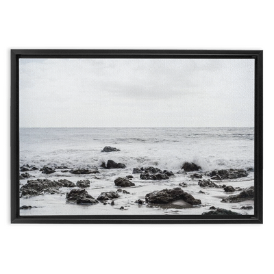 product image for winter shore framed canvas 2 50