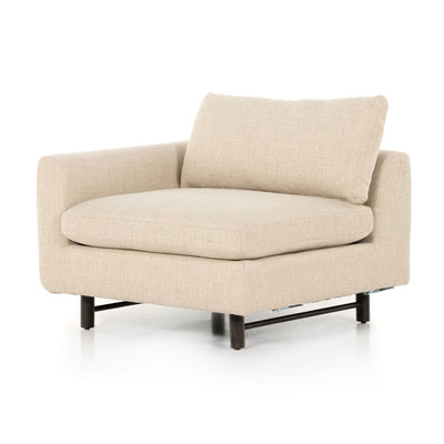 product image for Mathis Left or Right Sectional Piece in Irving Flax Flatshot Image 1 7