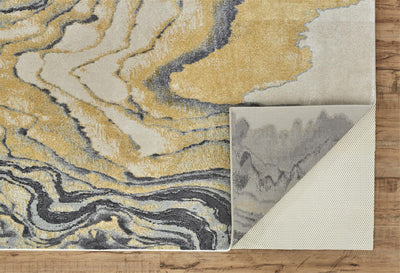 product image for Milania Gray and Yellow Rug by BD Fine Fold Image 1 97