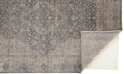 product image for Gilford Gray and Rust Rug by BD Fine Fold Image 1 95